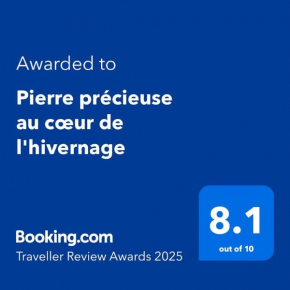 Pierre précieuse au cœur de l'hivernage